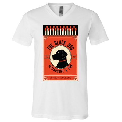 The Black Dog V-Neck T-Shirt