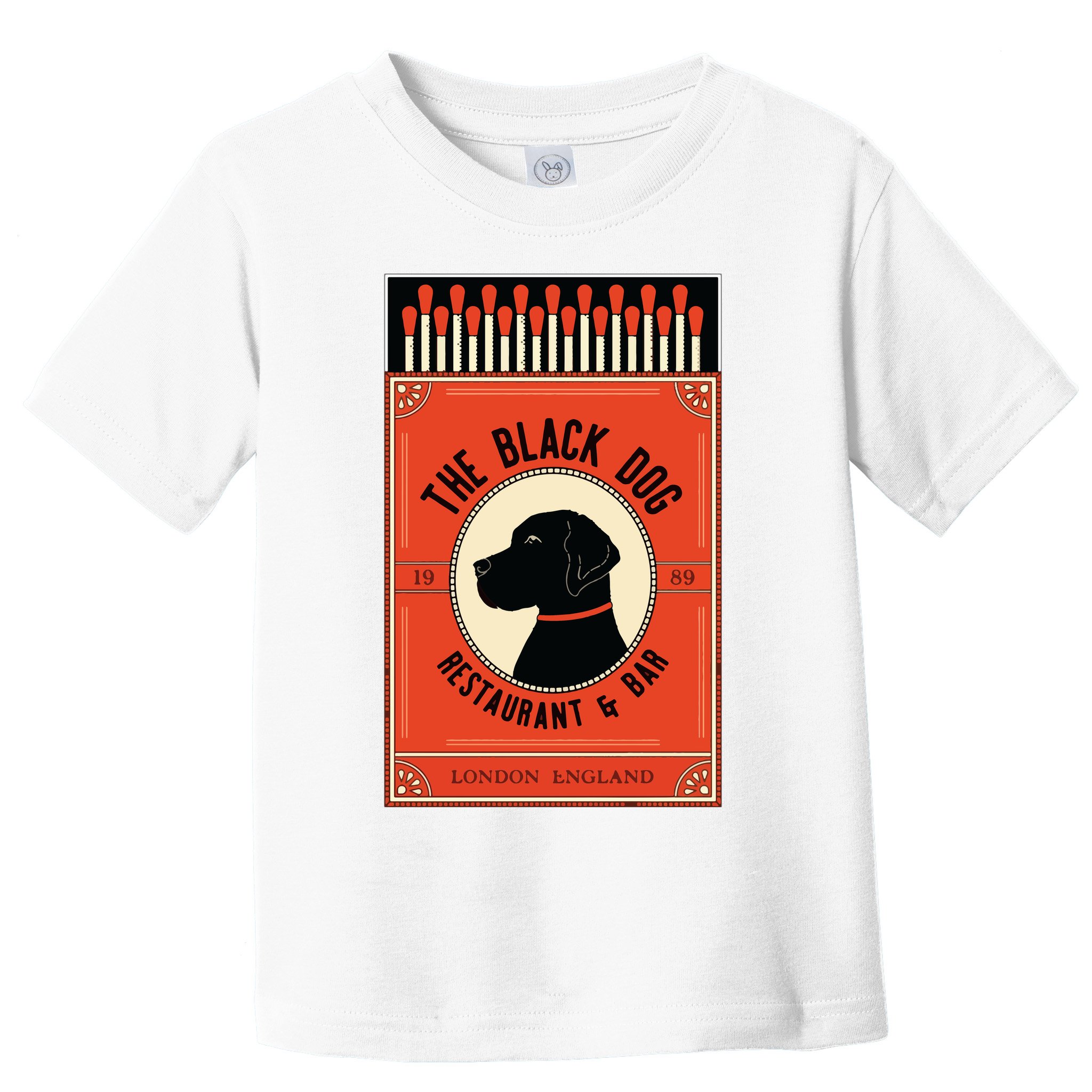 The Black Dog Toddler T-Shirt