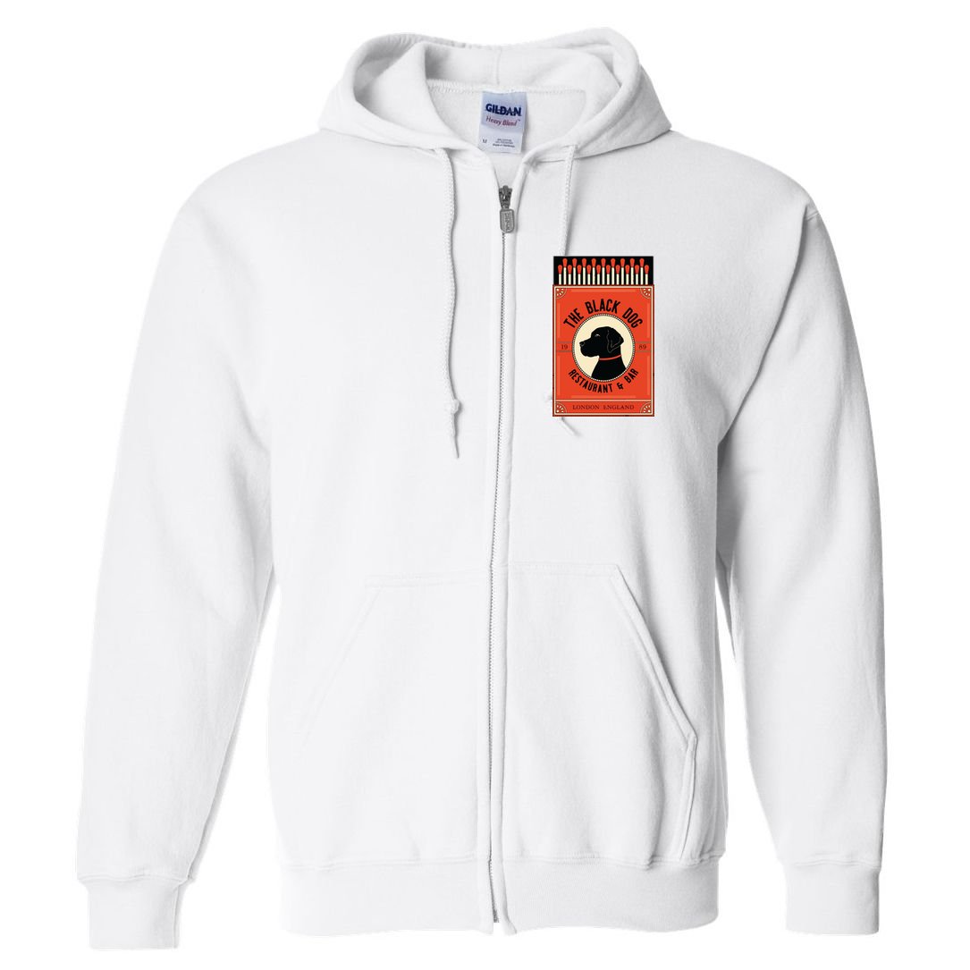 The Black Dog Full Zip Hoodie