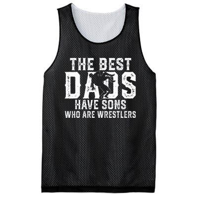 The Best Dads Have Sons Who Are Wrestlers Mesh Reversible Basketball Jersey Tank