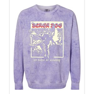 The Black Dog Old Habits Die Screaming Ttpd Colorblast Crewneck Sweatshirt