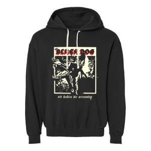 The Black Dog Old Habits Die Screaming Ttpd Garment-Dyed Fleece Hoodie