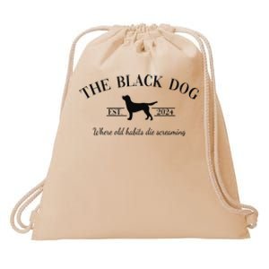 The Black Dog New Album Drawstring Bag