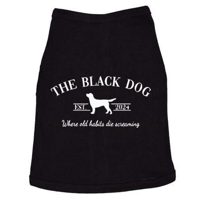 The Black Dog Doggie Tank