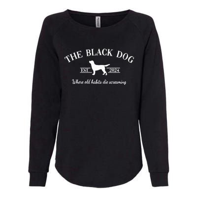 The Black Dog Womens California Wash Sweatshirt