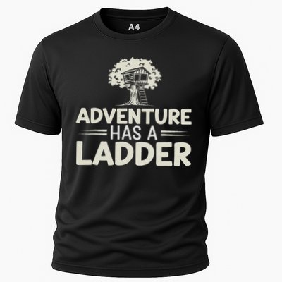 Treehouse Builders Diy Treehouse Construction Creative Cooling Performance Crew T-Shirt