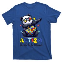 To Be Different Autism Awareness Dabbing Panda Animal Meaningful Gift T-Shirt