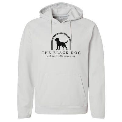 The Black Dog Performance Fleece Hoodie