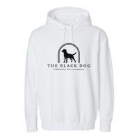 The Black Dog Garment-Dyed Fleece Hoodie