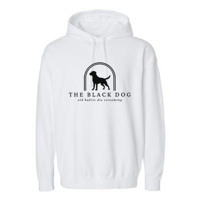 The Black Dog Garment-Dyed Fleece Hoodie