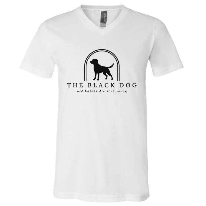 The Black Dog V-Neck T-Shirt