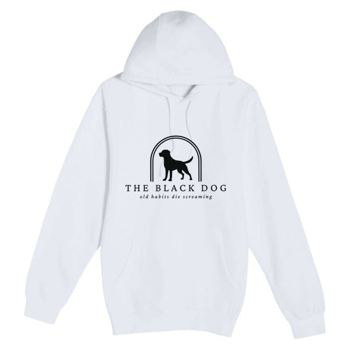 The Black Dog Premium Pullover Hoodie