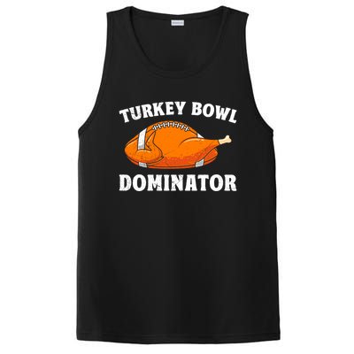 Turkey Bowl Dominator Thansgiving Party American Football Gift PosiCharge Competitor Tank