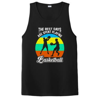 The Best Days Spent Playing Basketball For Basketball Team Sport Bball PosiCharge Competitor Tank