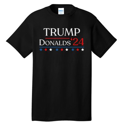 Trump Byron Donalds 2024 Donald Trump 47th President & Vp Tall T-Shirt