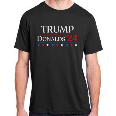 Trump Byron Donalds 2024 Donald Trump 47th President & Vp Adult ChromaSoft Performance T-Shirt