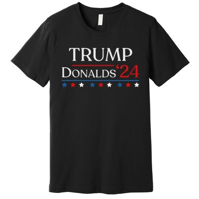 Trump Byron Donalds 2024 Donald Trump 47th President & Vp Premium T-Shirt