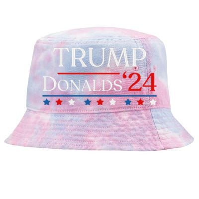 Trump Byron Donalds 2024 Donald Trump 47th President & Vp Tie-Dyed Bucket Hat