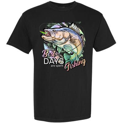 The Best Days Are Spent Fishing Garment-Dyed Heavyweight T-Shirt