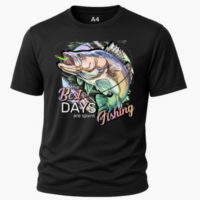 The Best Days Are Spent Fishing Performance Shirt