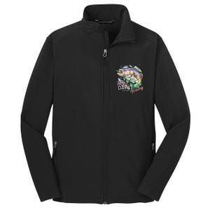 The Best Days Are Spent Fishing Core Soft Shell Jacket