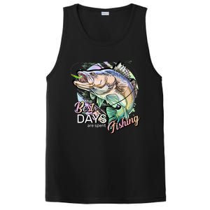 The Best Days Are Spent Fishing PosiCharge Competitor Tank