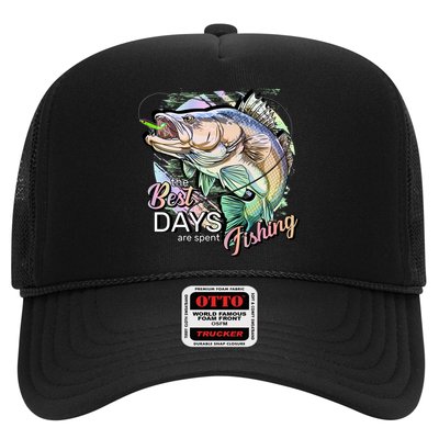 The Best Days Are Spent Fishing Trucker Hat