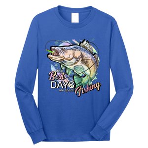 The Best Days Are Spent Fishing Long Sleeve Shirt