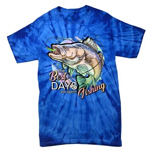 The Best Days Are Spent Fishing Tie-Dye T-Shirt