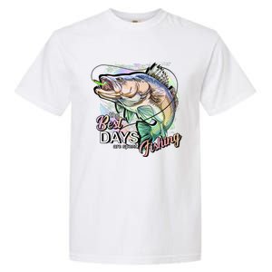 The Best Days Are Spent Fishing Garment-Dyed Heavyweight T-Shirt