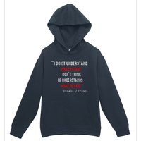 Trump Biden Debate Presidential Debate 2024 Funny Quote Urban Pullover Hoodie