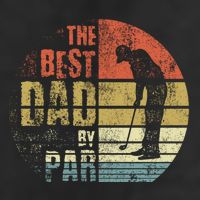 The Best Dad By Par Meaningful Gift Cool Comfort Performance Bucket Hat