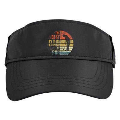 The Best Dad By Par Meaningful Gift Adult Drive Performance Visor