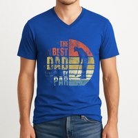 The Best Dad By Par Meaningful Gift V-Neck T-Shirt