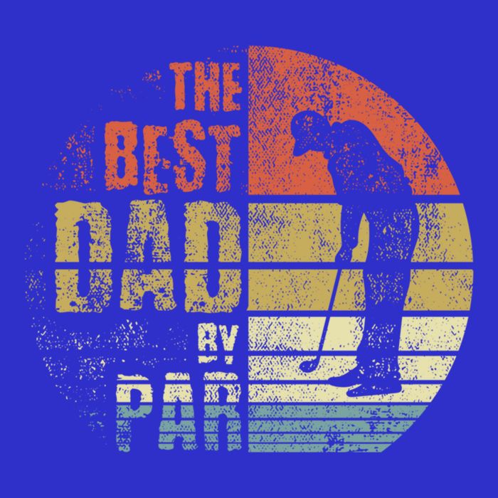 The Best Dad By Par Meaningful Gift V-Neck T-Shirt