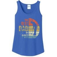 The Best Dad By Par Meaningful Gift Ladies Essential Tank