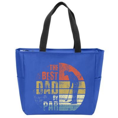 The Best Dad By Par Meaningful Gift Zip Tote Bag