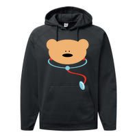 Teddy Bear Doctor Performance Fleece Hoodie