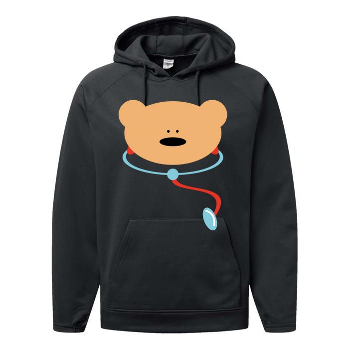 Teddy Bear Doctor Performance Fleece Hoodie