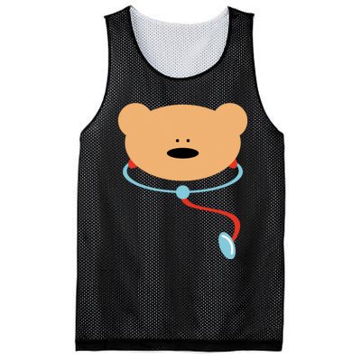 Teddy Bear Doctor Mesh Reversible Basketball Jersey Tank