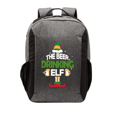 The Beer Drinking Elf Family Matching Christmas Funny Pajama Vector Backpack