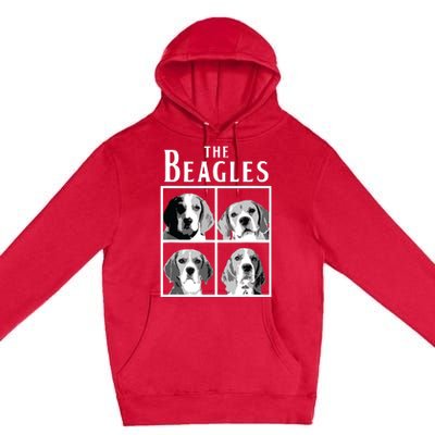 The Beagles Dog T Funny Beagle Dog Owner Gift Premium Pullover Hoodie