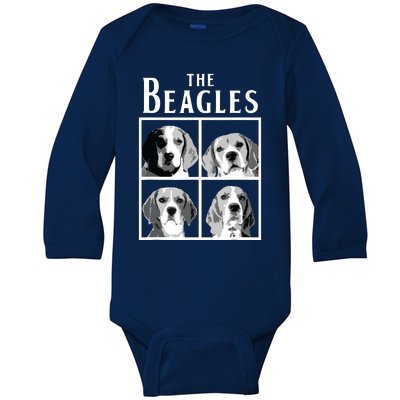 The Beagles Dog T Funny Beagle Dog Owner Gift Baby Long Sleeve Bodysuit