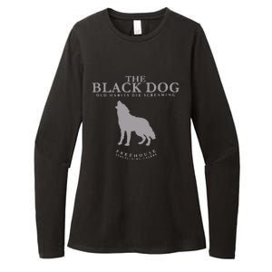 The Black Dog Womens CVC Long Sleeve Shirt