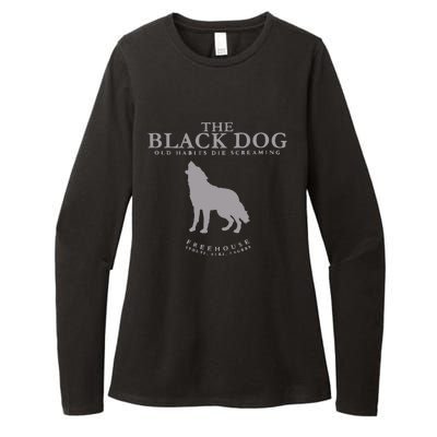 The Black Dog Womens CVC Long Sleeve Shirt