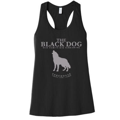 The Black Dog Women's Racerback Tank