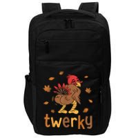 Twerky Butt Dance Funny Turkey Trot Thanksgiving Autumn Impact Tech Backpack