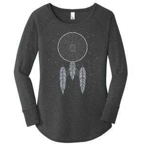 To Boldly Dream Women's Perfect Tri Tunic Long Sleeve Shirt