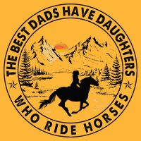 The Best Dads Have Daughters Who Ride Horses Sustainable Knit Beanie