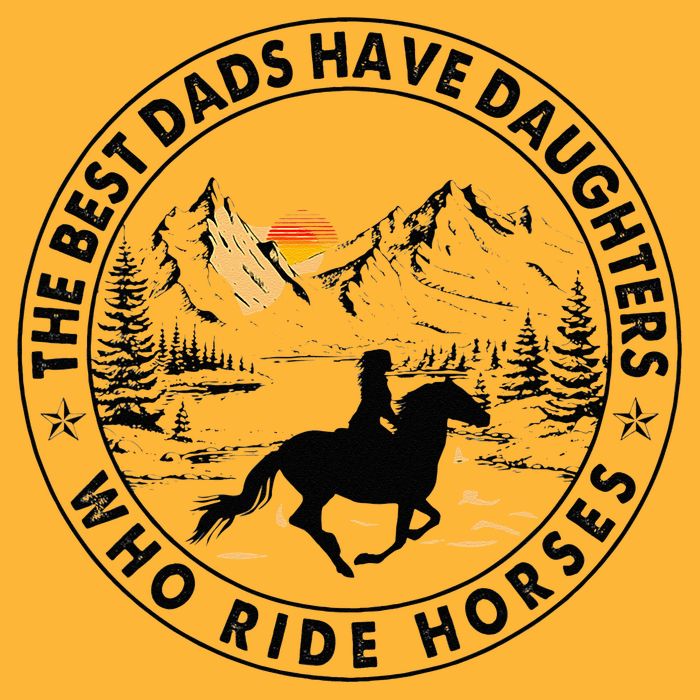 The Best Dads Have Daughters Who Ride Horses Sustainable Knit Beanie